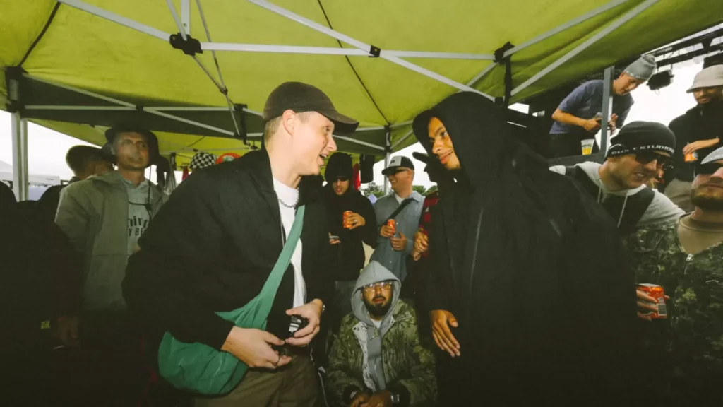 Anton Westerlin producer på roskilde festival
