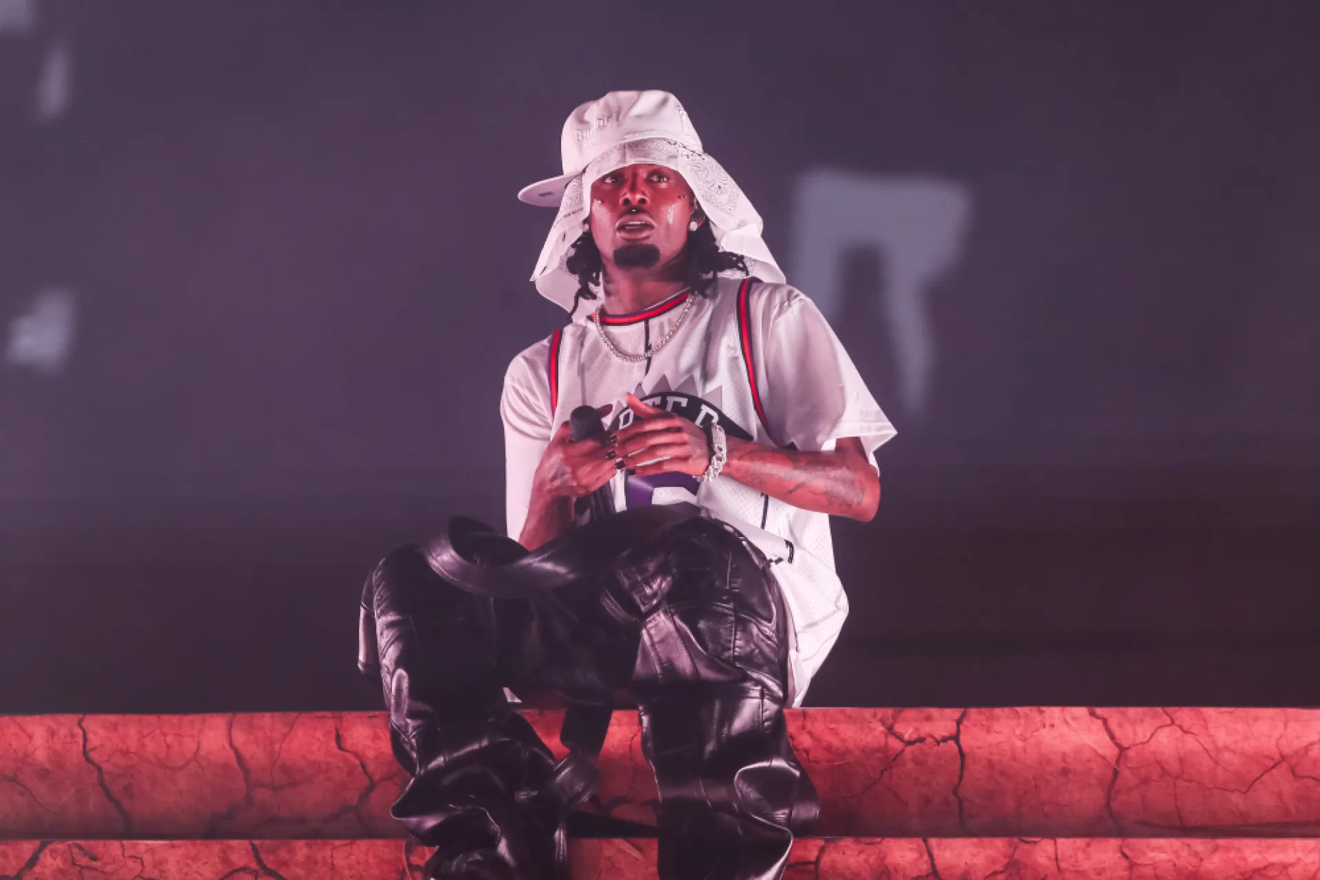 Playboi carti på scenen
