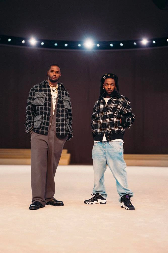 Kendrick Lamar og Dave free til modeshow