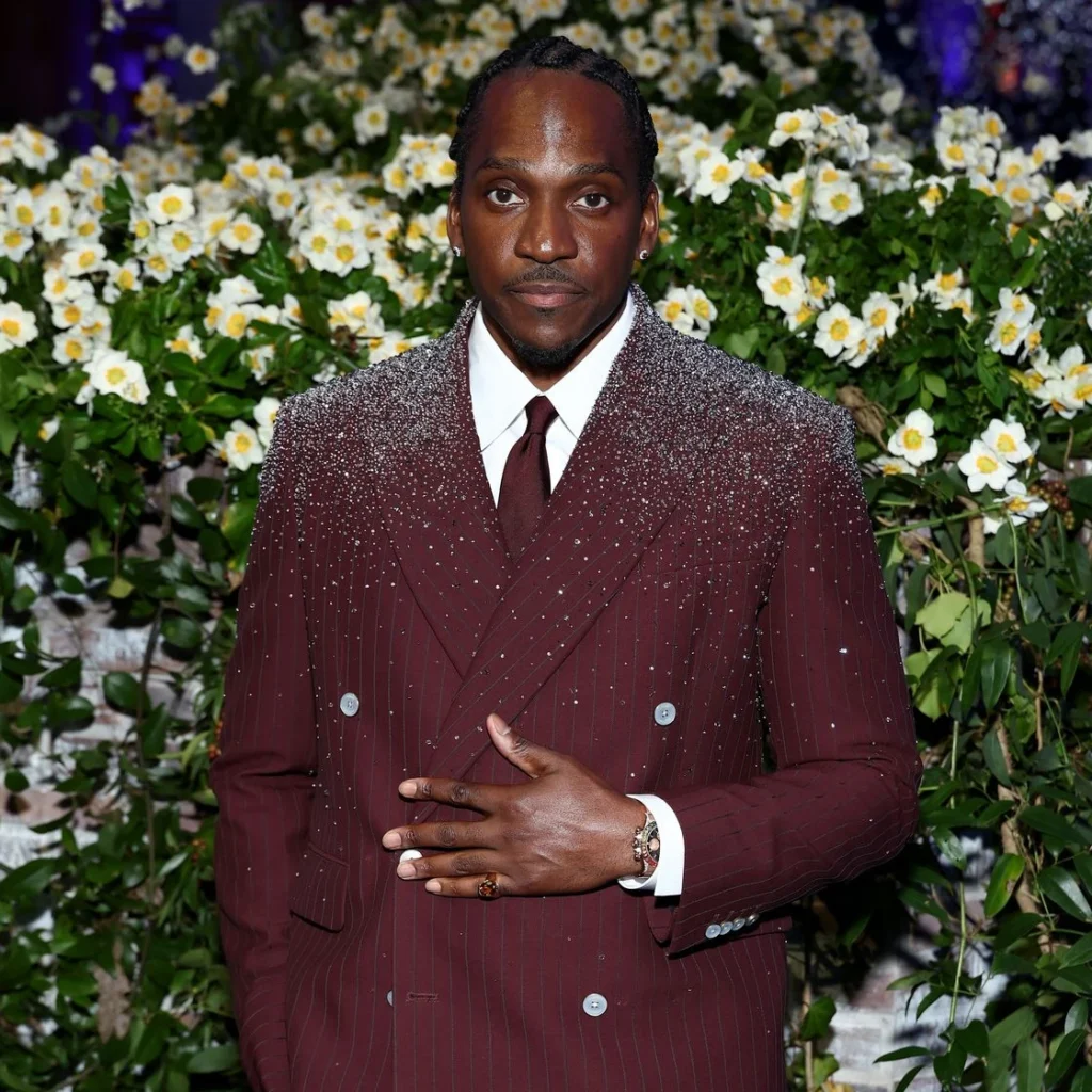 Pusha T på røde løber