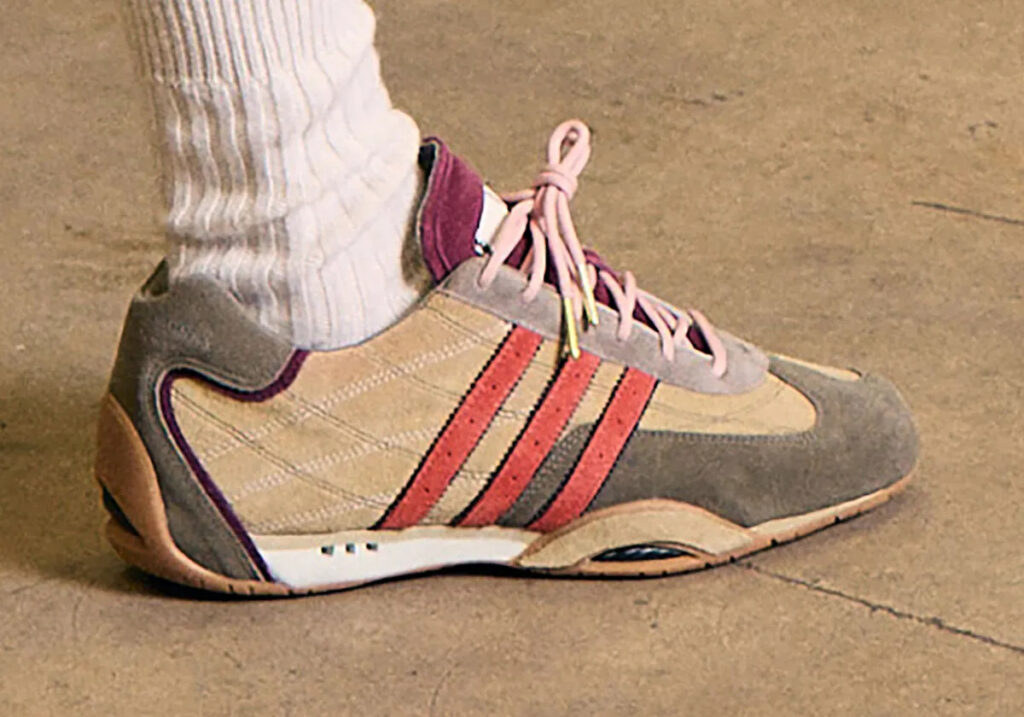 Adidas x Bad bunny sko på fod