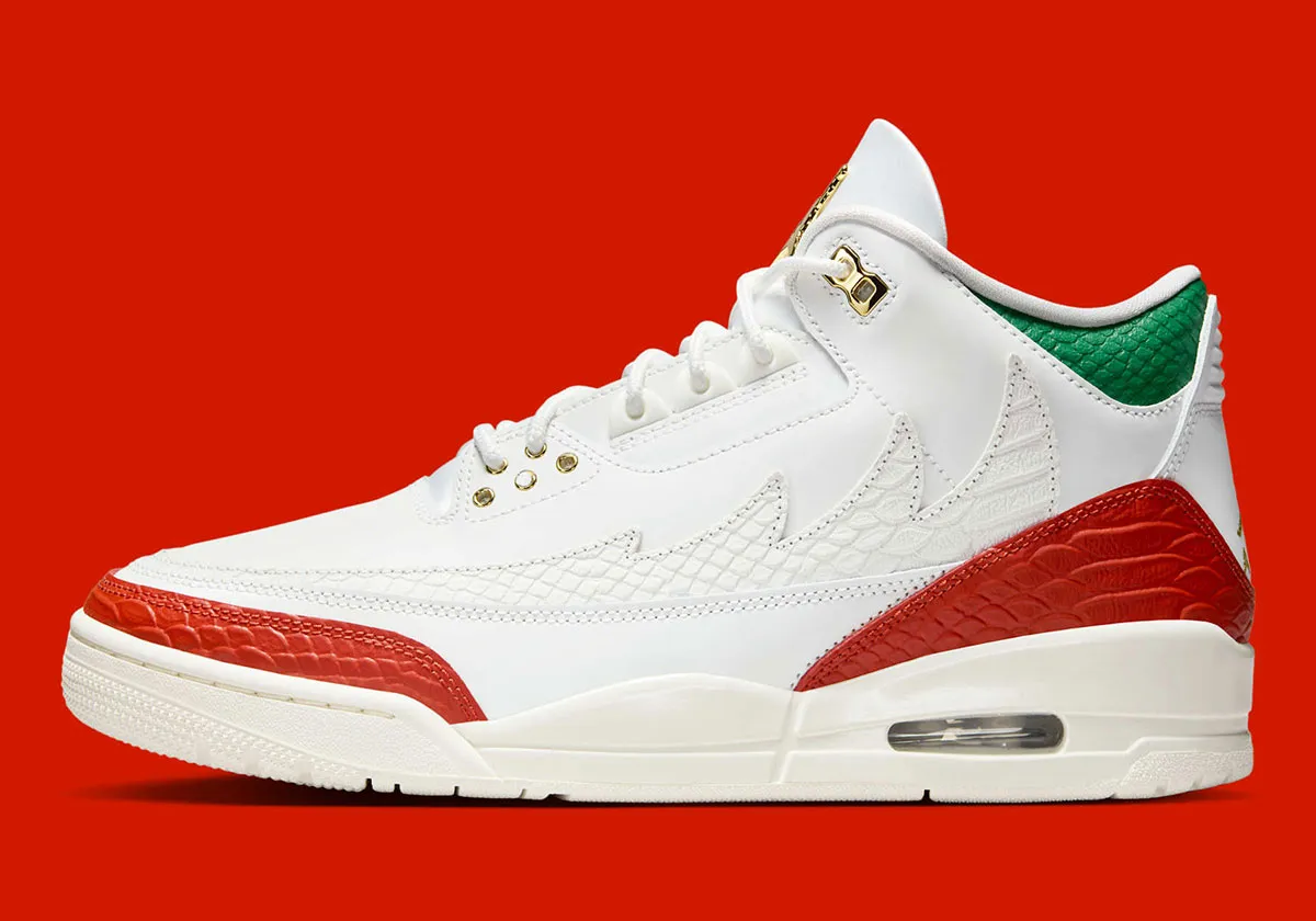 jordan sneaker fra siden