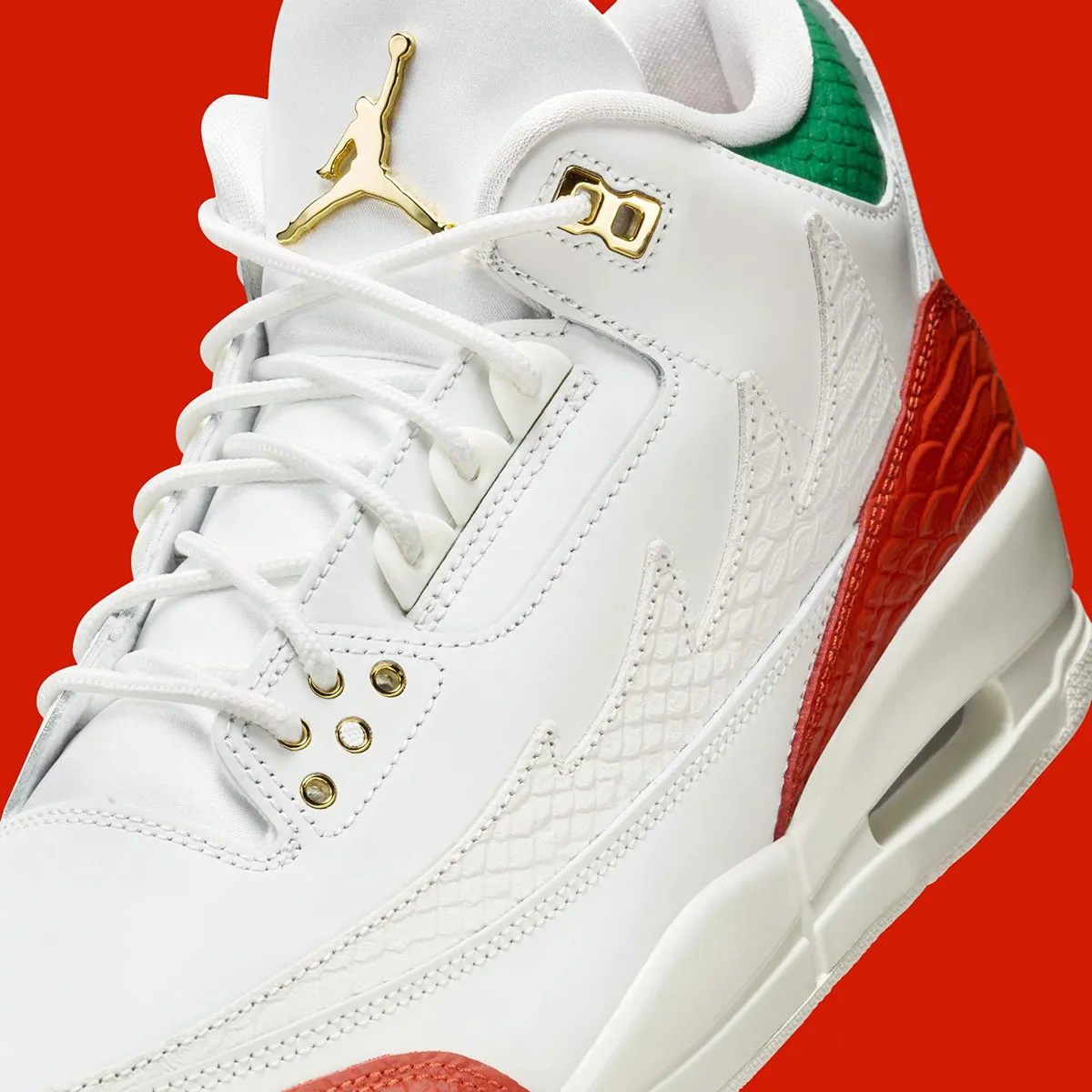 jordan sneaker fra siden