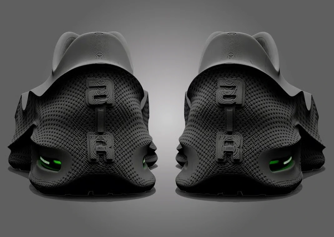 Nike air max, hælen på skoen